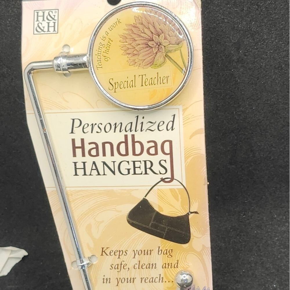 H&H "Special Teacher" Personalized Handbag Hanger